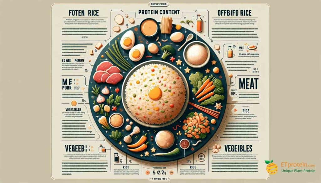 The Nutritional Profile of Protein in Fried Rice: An Expert Analysis.Explore the protein benefits in fried rice and elevate your diet with ETprotein's sustainable, high-quality rice protein powder for health enthusiasts.