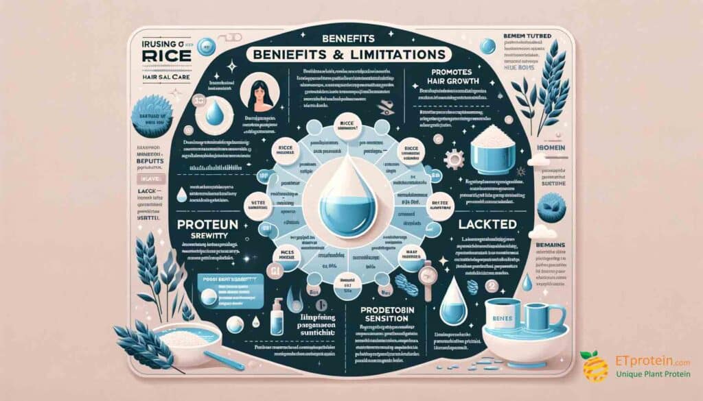 The Efficacy of Rice Water as a Protein Treatment: A Deep Dive.Explore the benefits of rice water for hair care and how ETprotein's rice protein treatment enhances strength, shine, and growth.