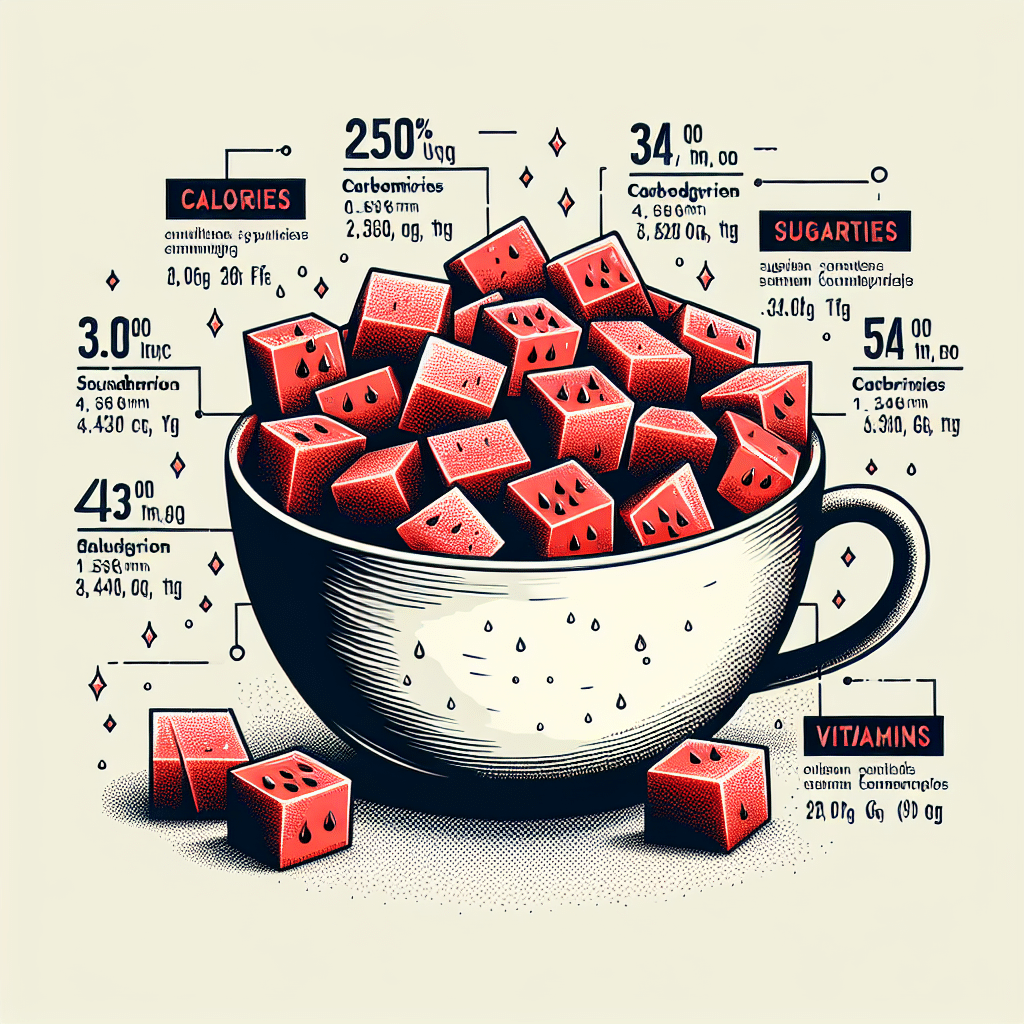 Cup of Watermelon in Grams: Precise Nutritional Value