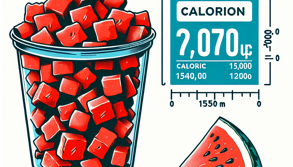 How Many Calories in 1 Cup of Watermelon Chunks?