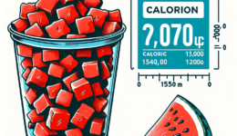 How Many Calories in 1 Cup of Watermelon Chunks?