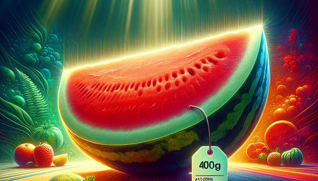 400g Watermelon Calories: A Hefty Healthy Treat