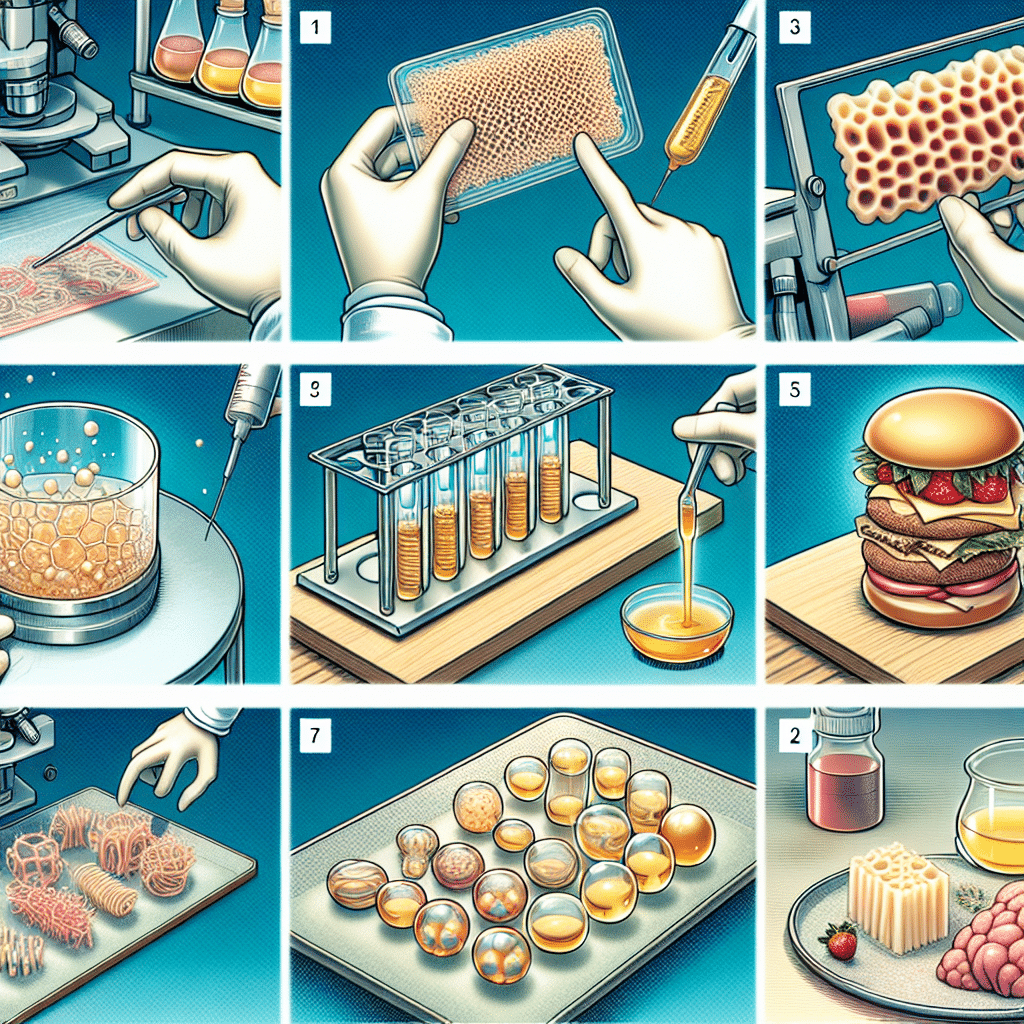 Protein Gels for Innovative Food Textures: Crafting Delights