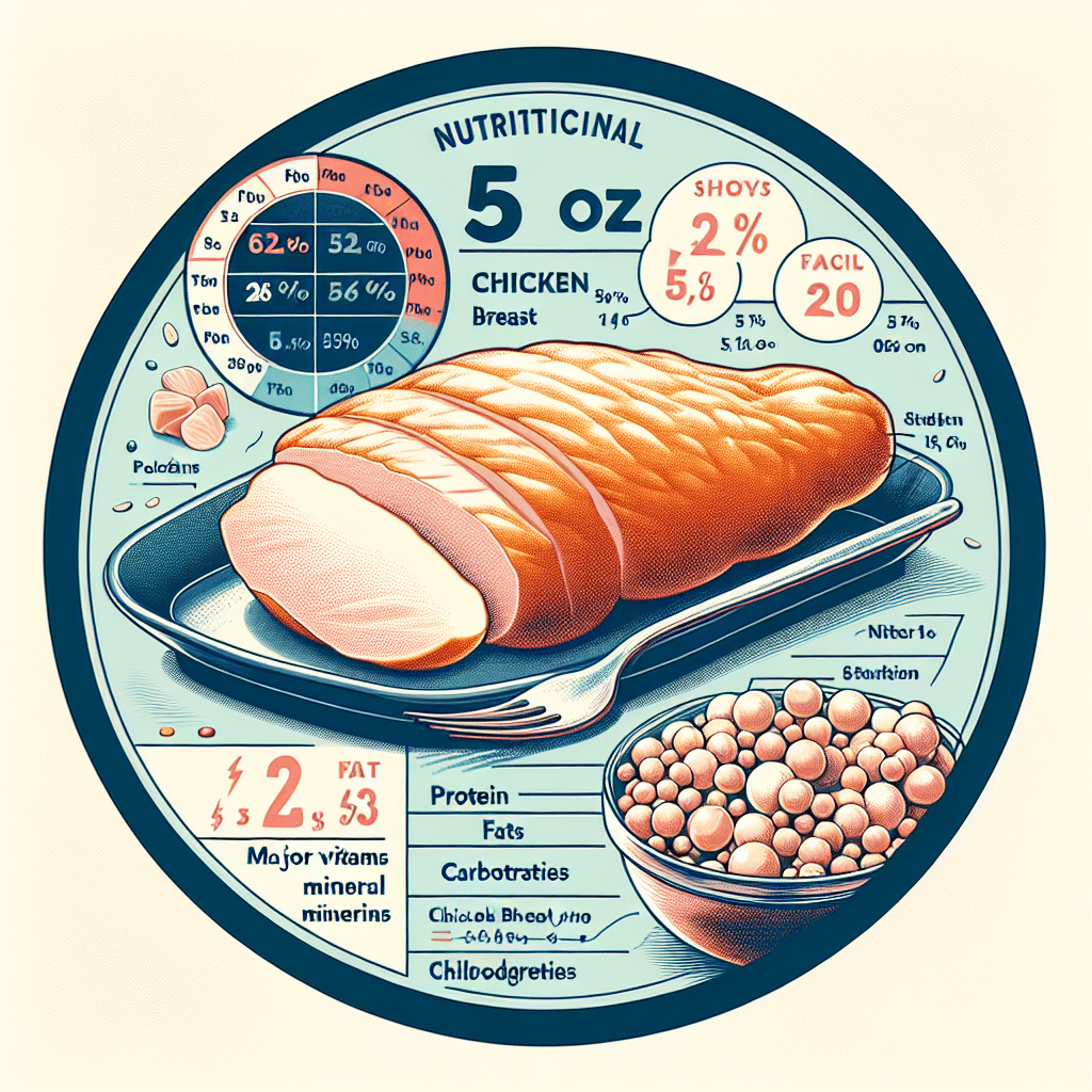 5 унций белка куриной грудки: пищевая ценность – ETprotein