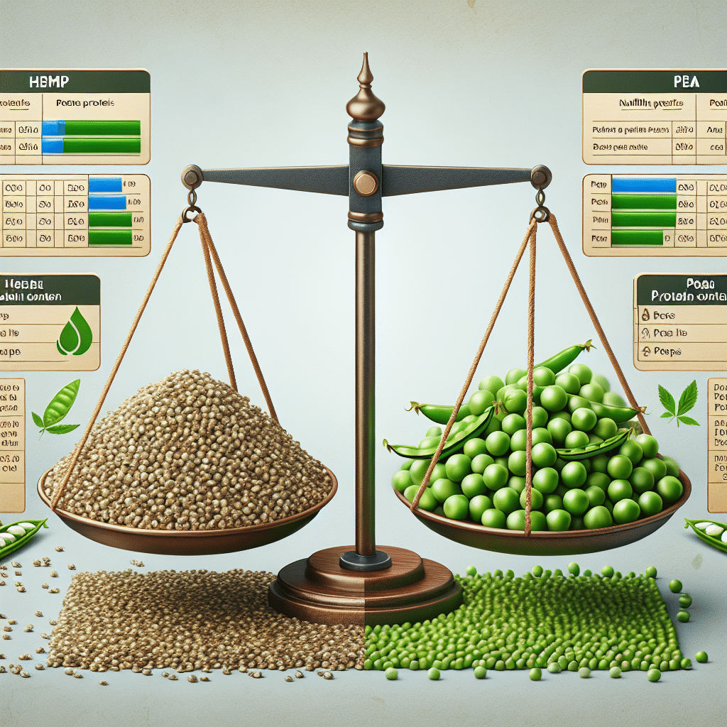 Hemp vs Pea Protein: A Detailed Comparison