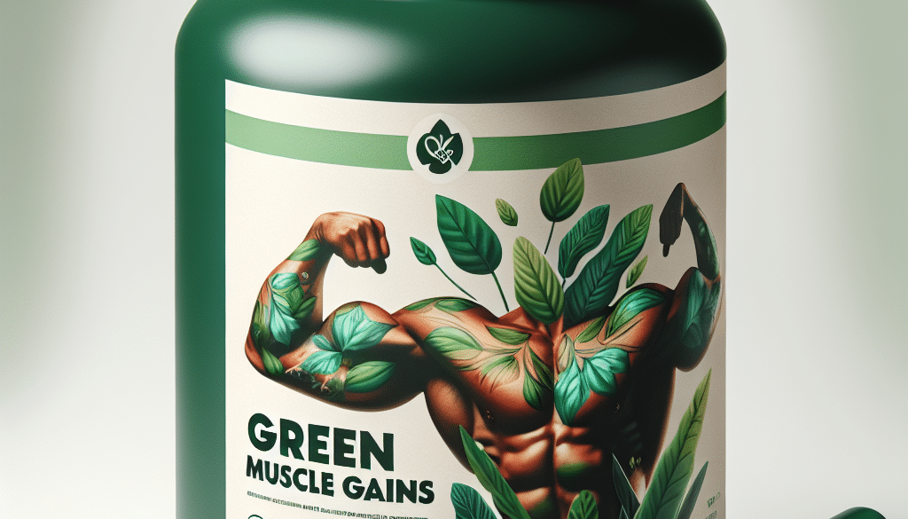 Organic Plant-Based Protein Powder: Green Muscle Gains