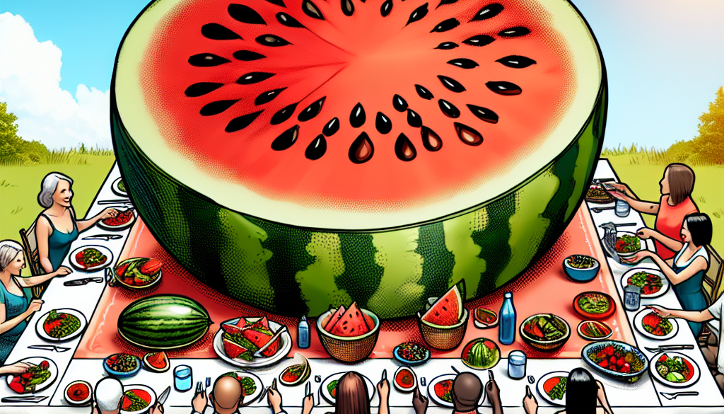 Half a Watermelon Calories: A Summer Feast