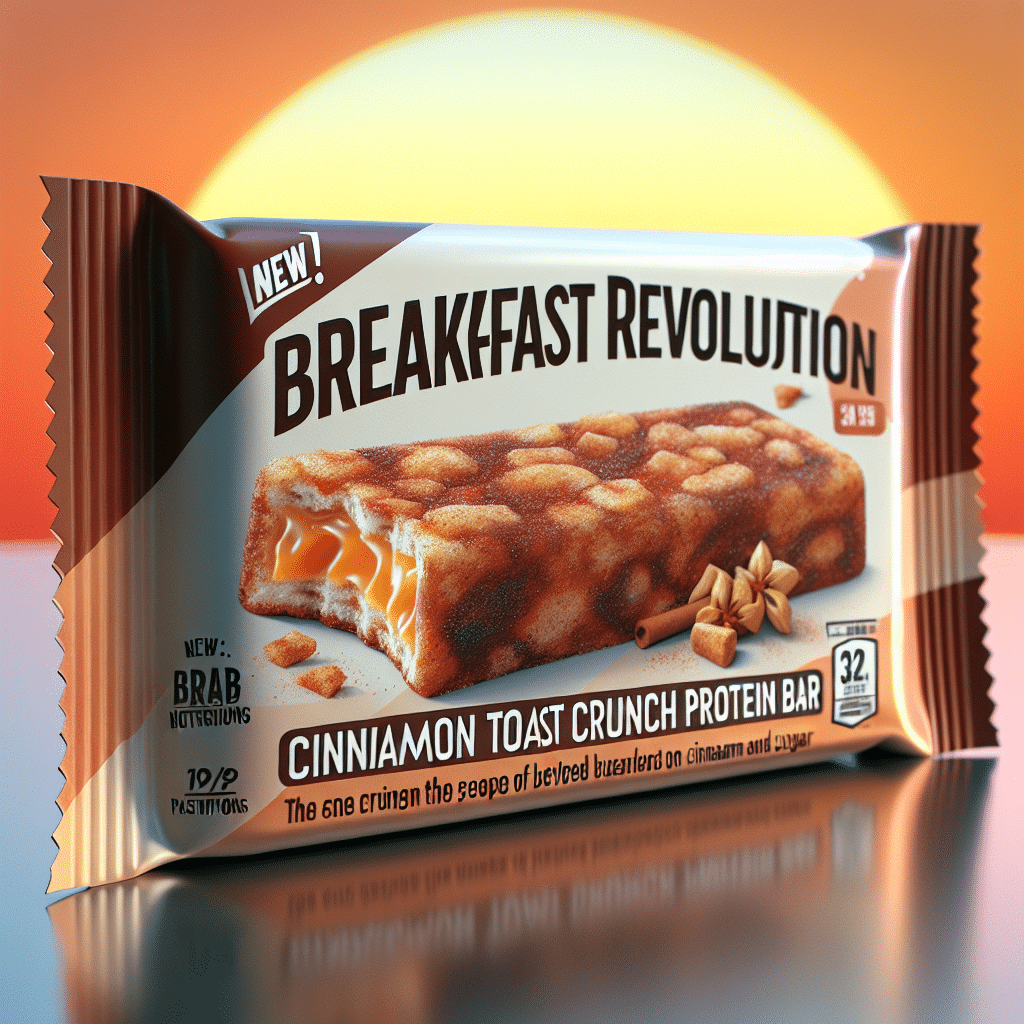 Cinnamon Toast Crunch Protein Bar: Breakfast Revolution