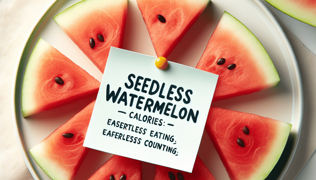 Seedless Watermelon Calories: Effortless Eating, Effortless Counting