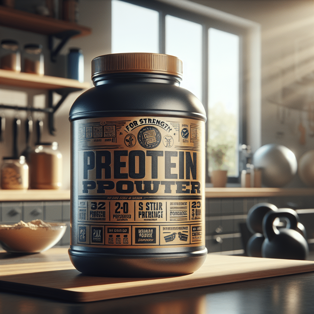 Peanut Butter Protein Powder: For Strength