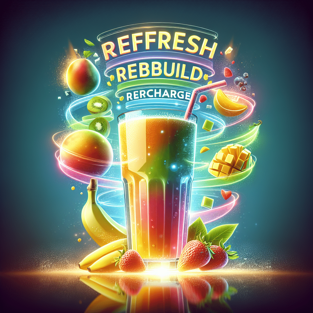 Protein Juice Drink: Refresh, Rebuild, Recharge