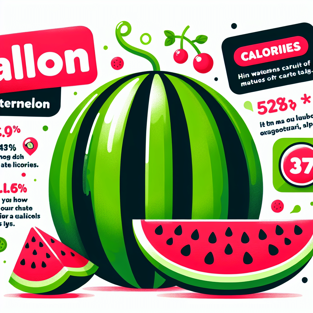 How Many Calories in a Large Watermelon? Get the Facts