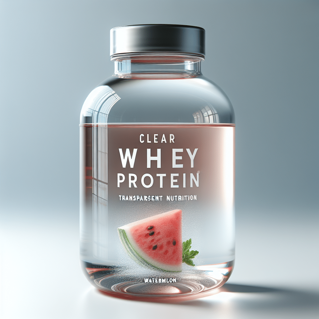 Clear Whey Protein Watermelon: Transparent Nutrition