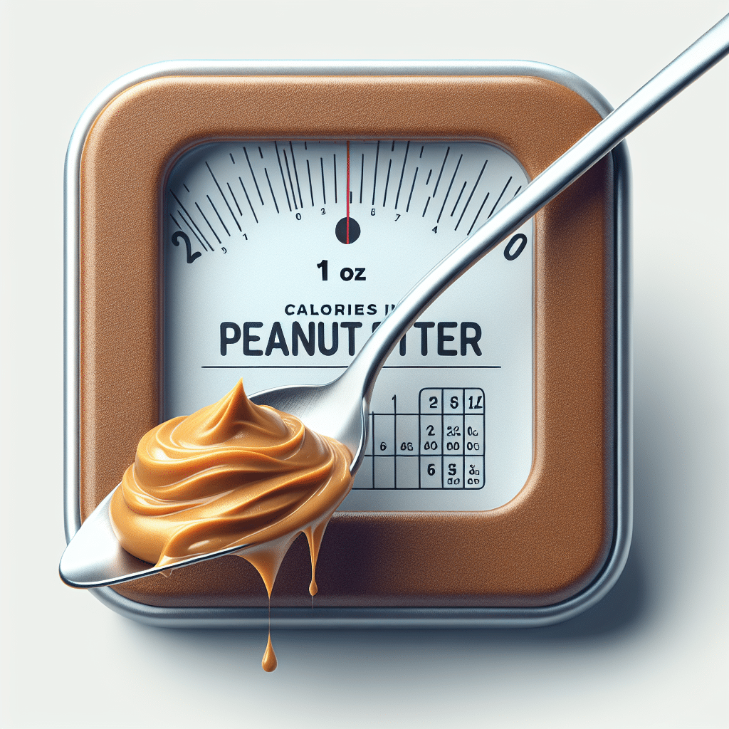 Calories in 1 Oz Peanut Butter: Measuring Up