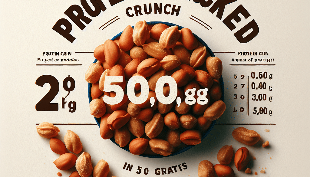 Roasted Peanuts Protein Per 50g: Protein-Packed Crunch