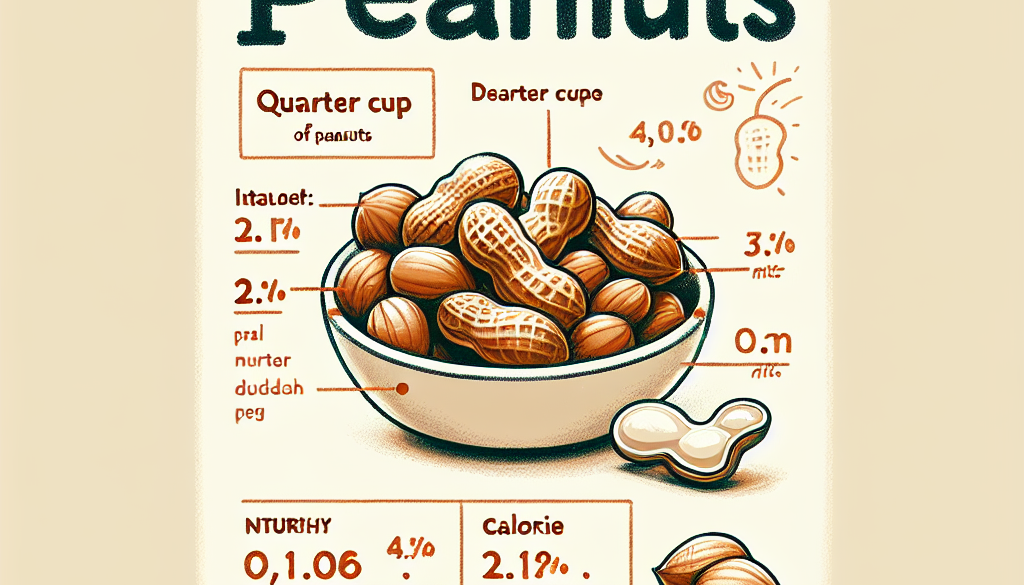 1/4 Cup of Peanuts: Crunchy Calorie Count