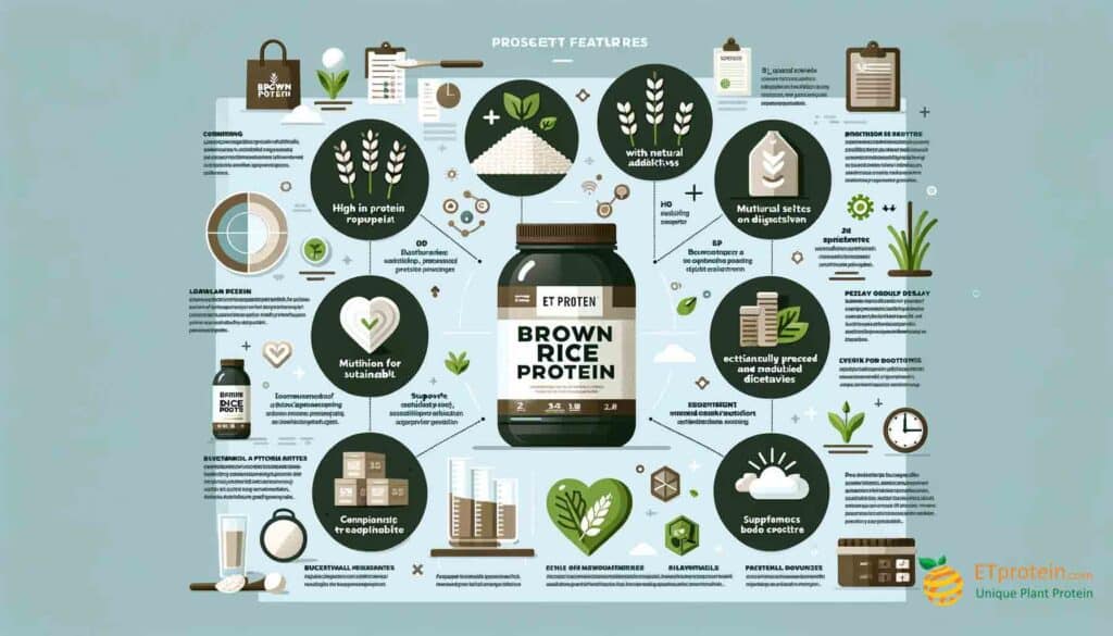 Brown Rice Protein Supplement: Your Essential Guide.Explore the benefits of brown rice protein supplements for muscle growth, health, and sustainability. Ideal for vegans and allergy-sensitive individuals.