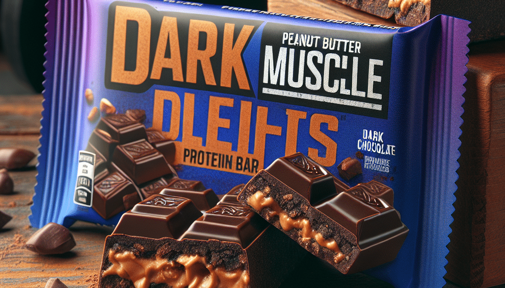 Peanut Butter Dark Chocolate Protein Bar: Dark Muscle Delights