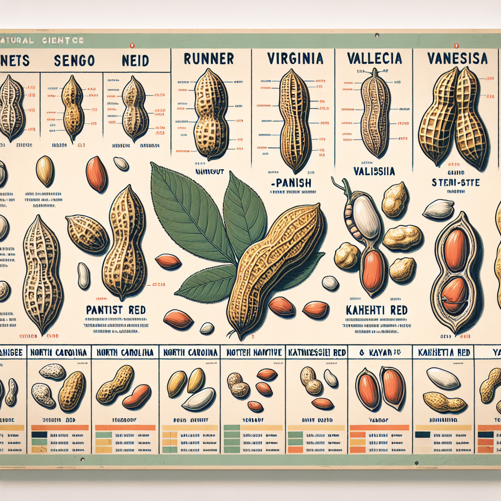 Types of Peanuts Names: Exploring Nutty Varieties