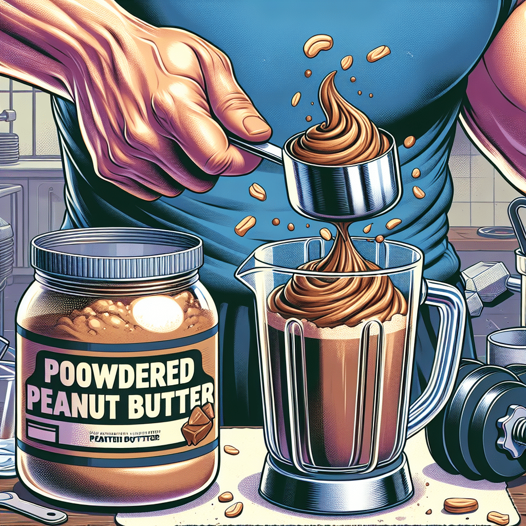 Powdered Peanut Butter in Protein Shake: Mixing Up Muscle