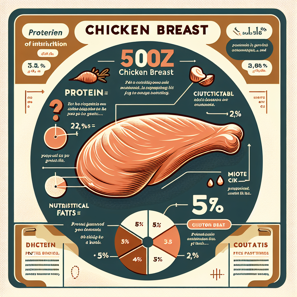 5 унций белка куриной грудки: обзор пищевой ценности - ETprotein