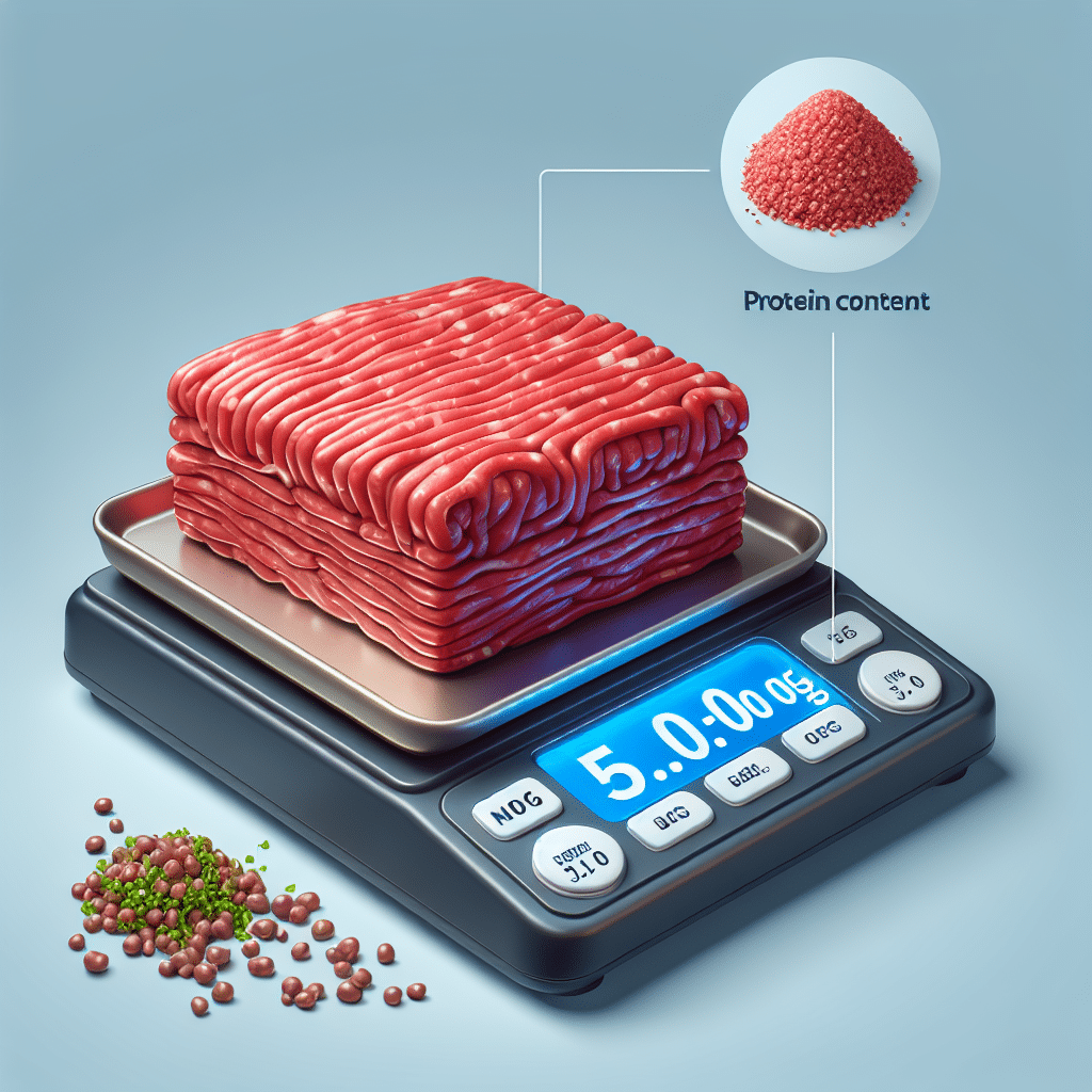 5 Oz Ground Beef Protein Content Revealed