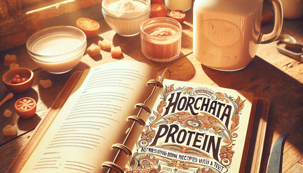 Horchata Protein: Refreshing Drink Recipes with a Twist