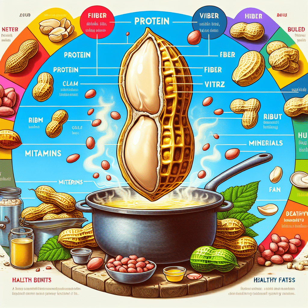 Питательные вещества в отварном арахисе: польза для здоровья - ETprotein