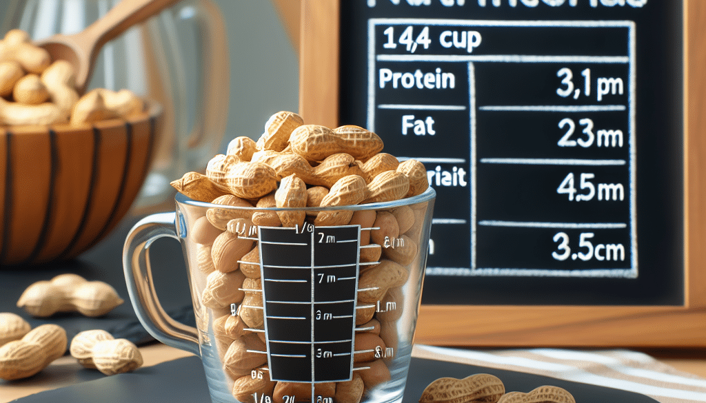 Calories in 1/4 Cup Peanuts: Nutty Nutritional Insight