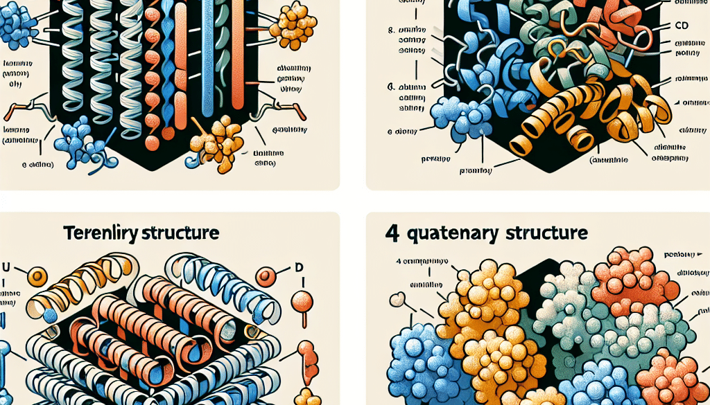 Match Each Description with the Correct Level of Protein Structure: Educational Exercise