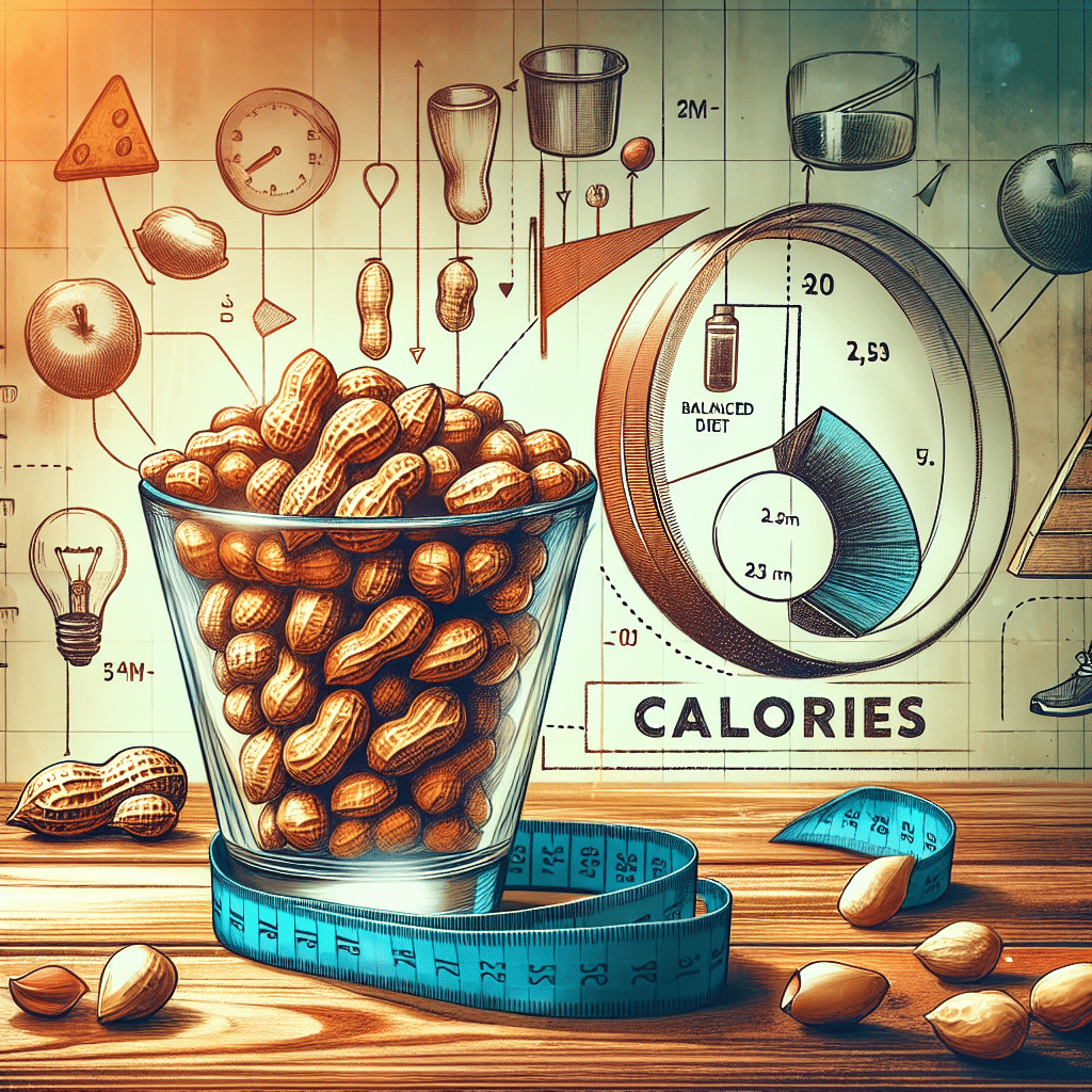 1/2 Cup of Peanuts Calories: Counting The Energy