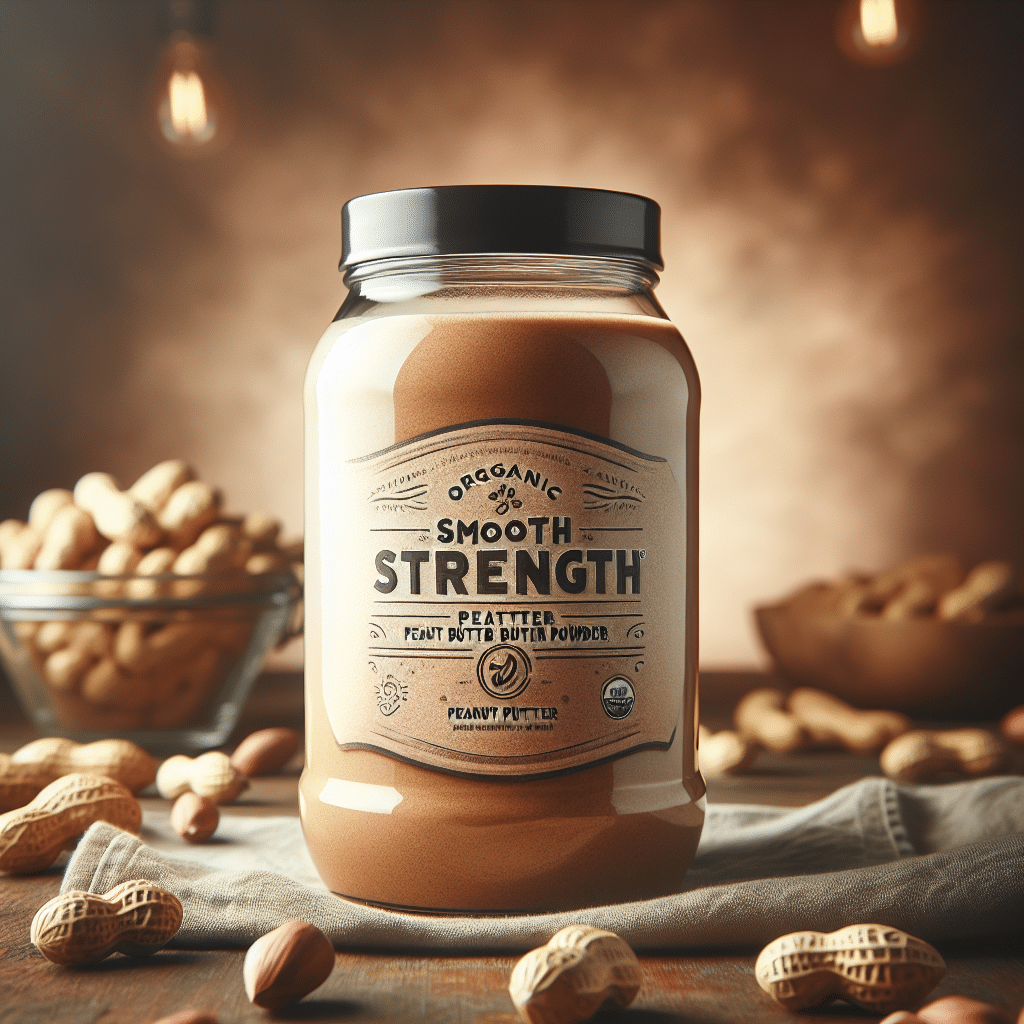 Organic Peanut Butter Protein Powder: Smooth Strength