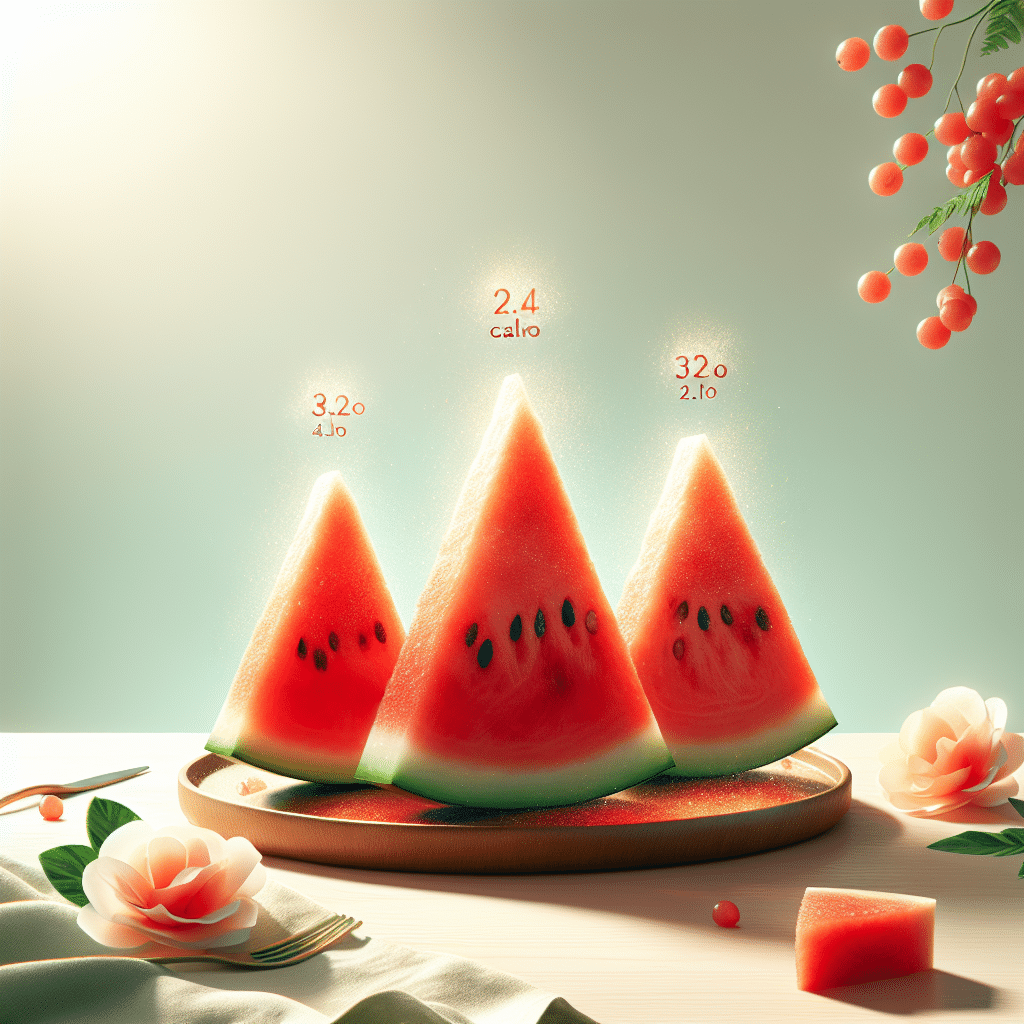 Calories in 3 Slices of Watermelon: Refreshing and Light