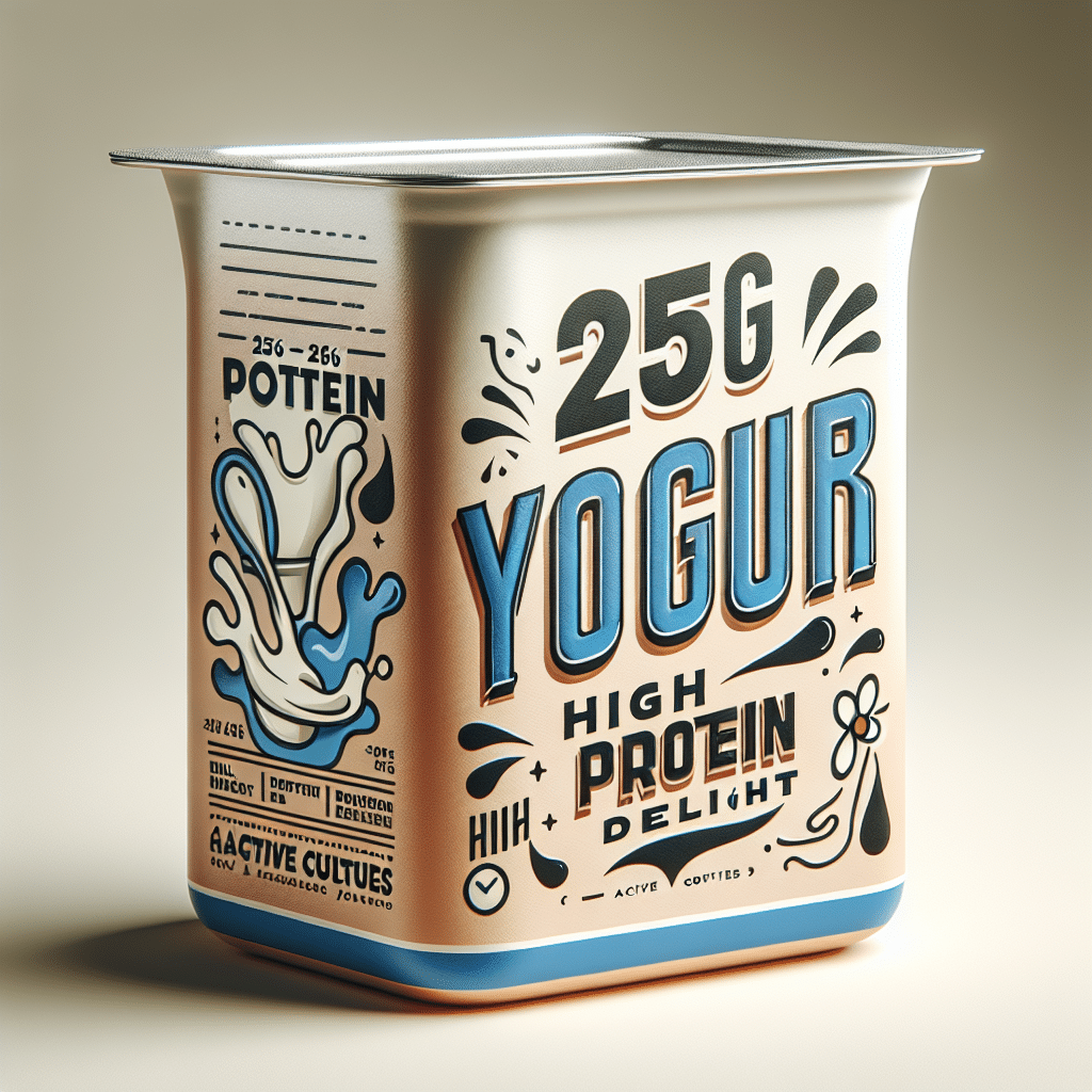 25g Protein Yogurt: High-Protein Dairy Delight