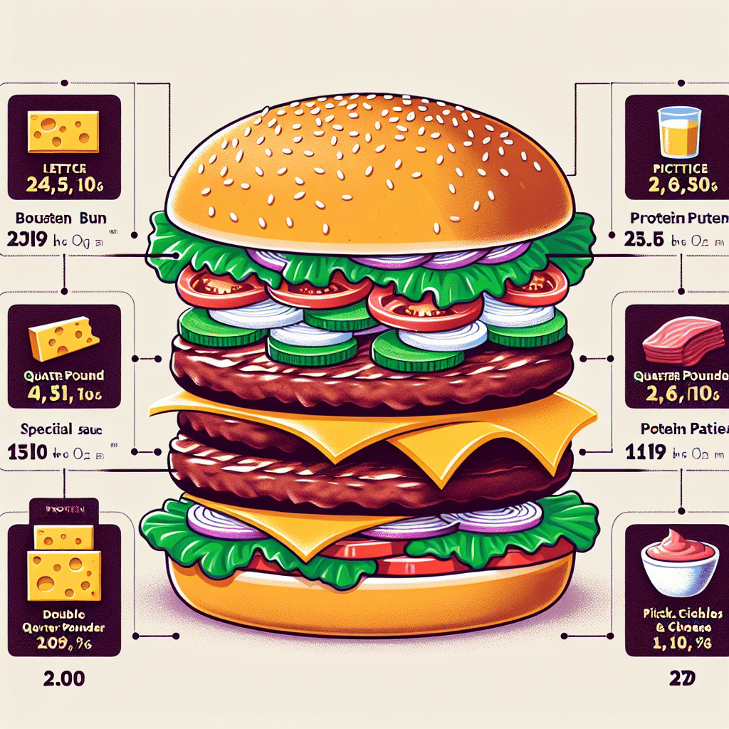 Double Quarter Pounder: Protein Content Unwrapped