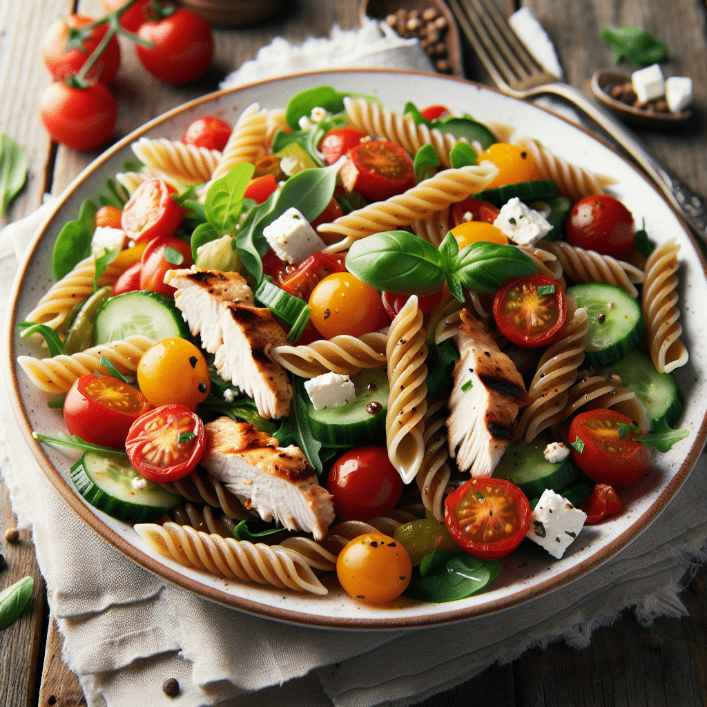 High Protein Pasta Salad: Perfect Dish for Health-Conscious Foodies