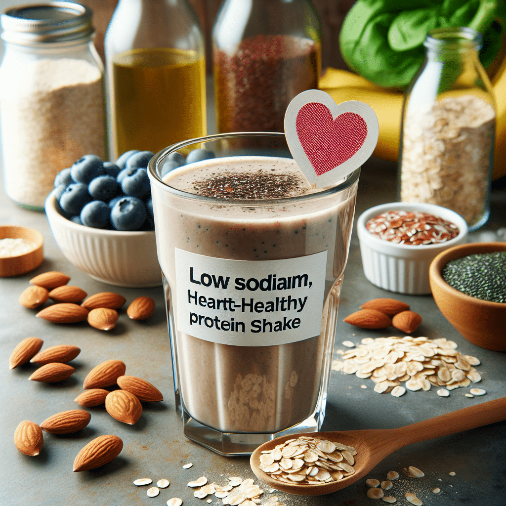 Low Sodium Protein Shake: Heart-Healthy Beverage Options -ETprotein