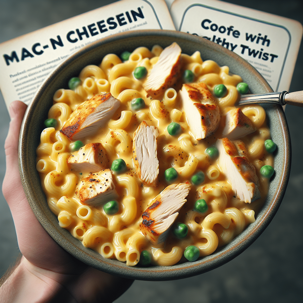 Mac N Cheese Protein: комфортная еда со здоровым уклоном - ETprotein