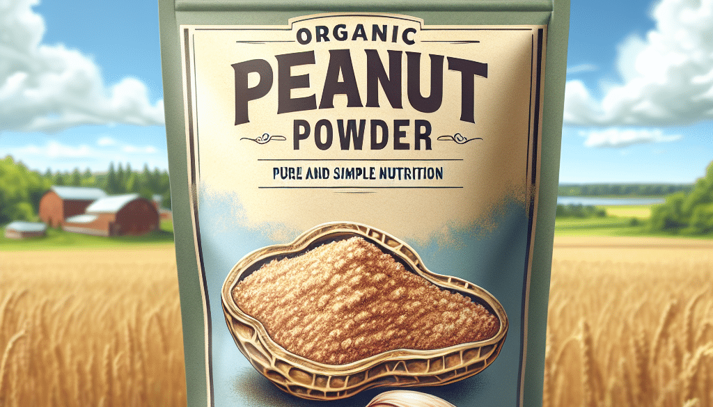 Organic Peanut Powder: Pure and Simple Nutrition