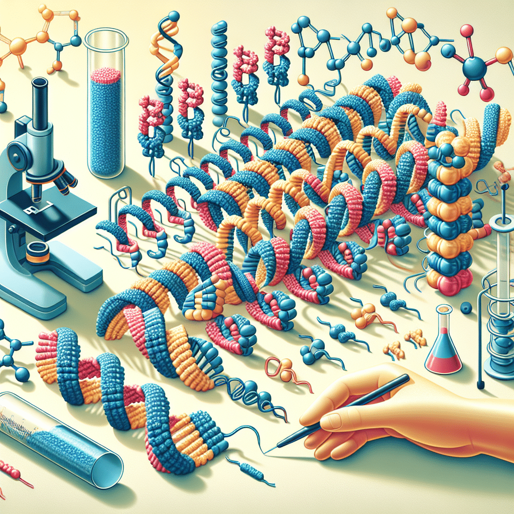 Peptide Synthesis: Building Blocks of Protein Research