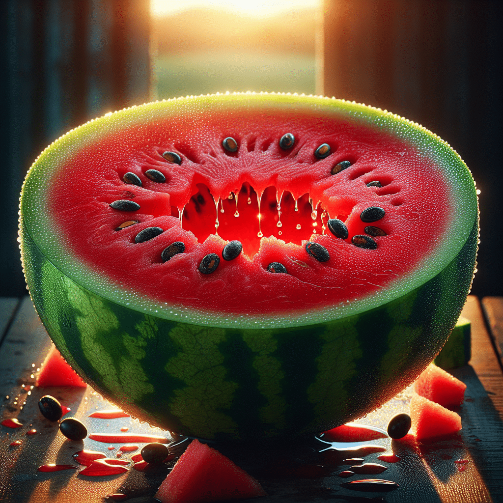 Water in a Watermelon: Nature's Juiciest Secret