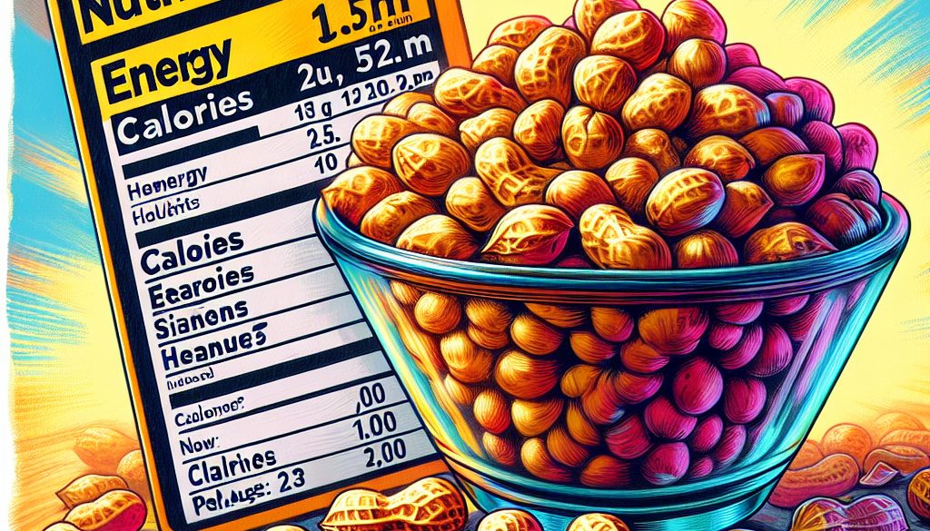 How Many Calories in 1/2 Cup Peanuts: Half-Measure, Full Flavor