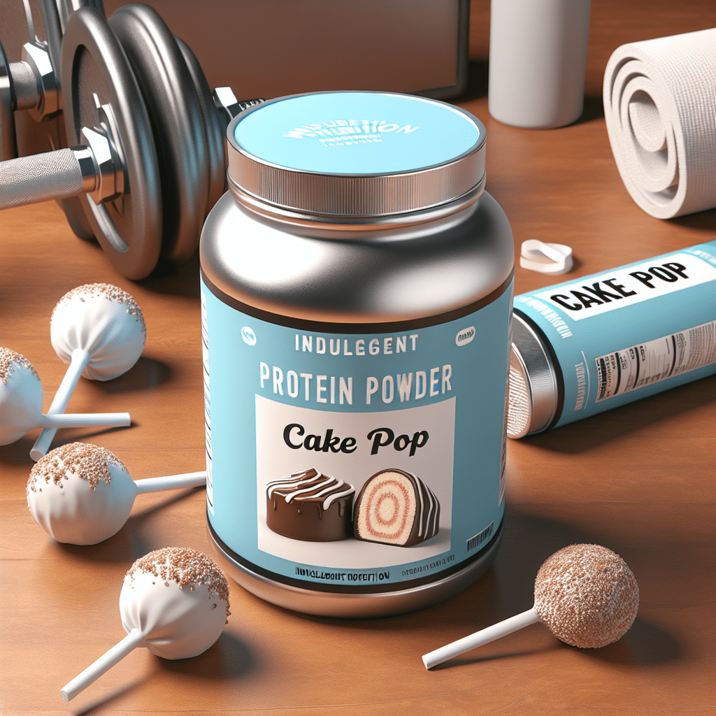 Cake Pop Protein Powder: Indulgent Nutrition