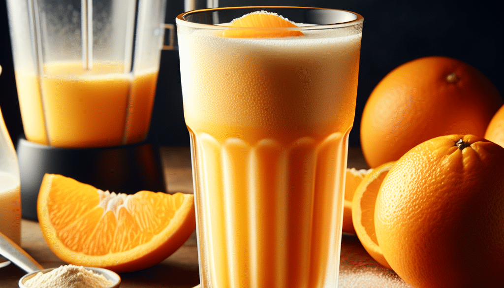 Orange Julius Protein Shake: Citrusy Smoothie Recipes