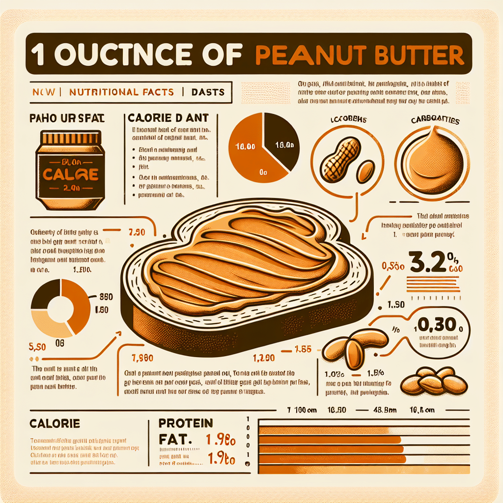 Calories in 1 Ounce of Peanut Butter: Spread Stats