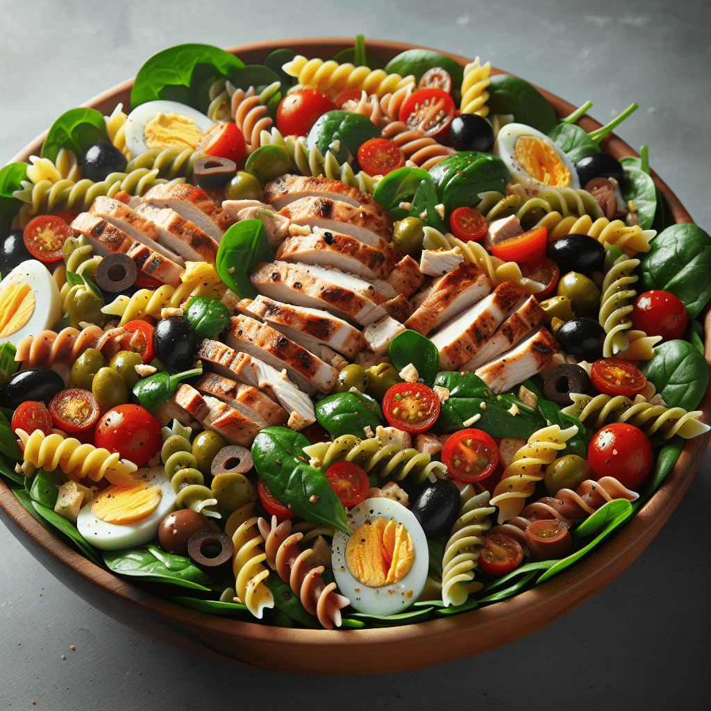 Protein Pasta Salad: A Hearty Meal for Fitness Lovers