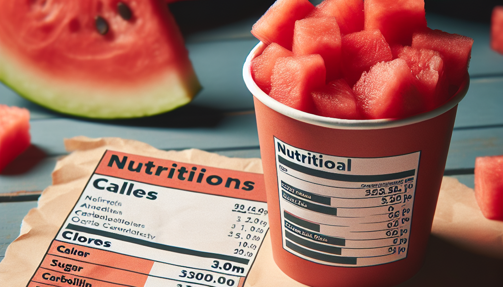 Cup of Watermelon in Grams: Precise Nutritional Value