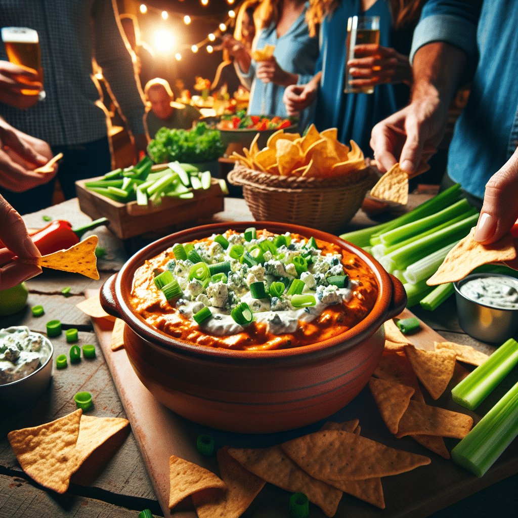 High Protein Buffalo Chicken Dip: Party Favorite Recipe -ETprotein