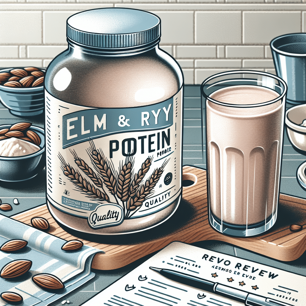 Elm and Rye Protein Powder: A Review of Quality and Taste