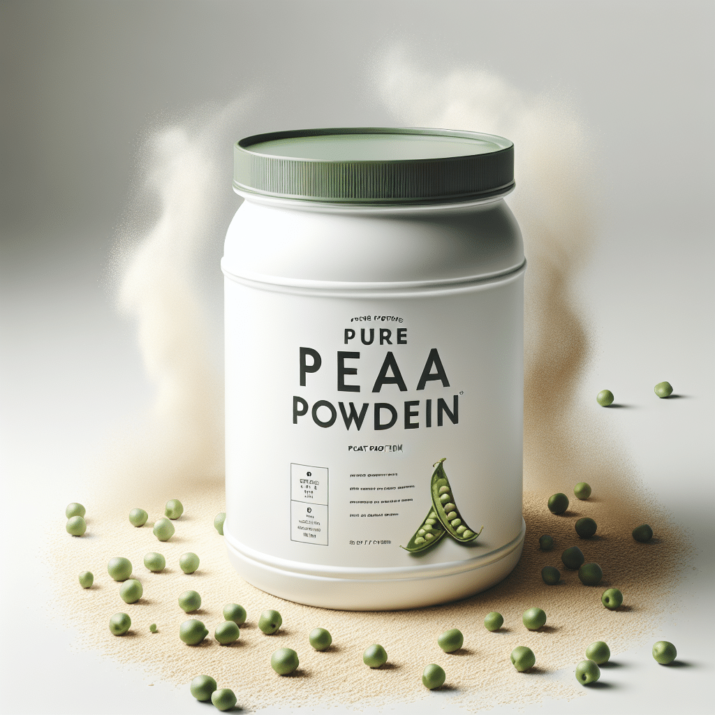 Pure Pea Protein Powder: Clean Plant-Based Nutrition